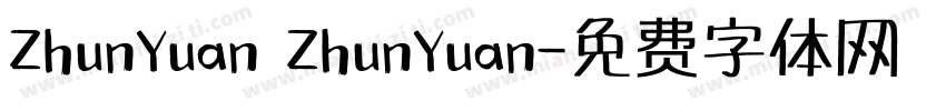 ZhunYuan ZhunYuan字体转换